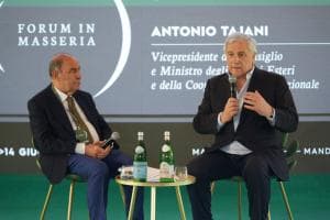 Forum in Masseria, Tajani frena sul rimpasto e attacca Vannacci: «Ora è la quinta colonna della sinistra»