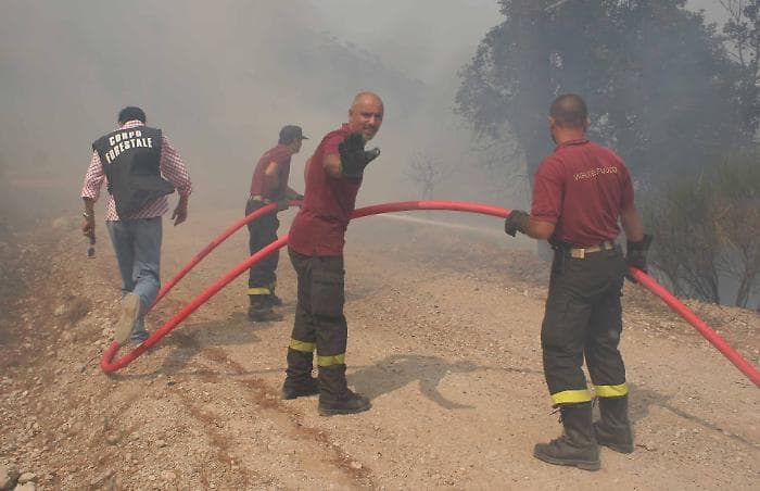 Incendi in Sicilia: vigile del fuoco deceduto e centinaia di interventi sull'isola