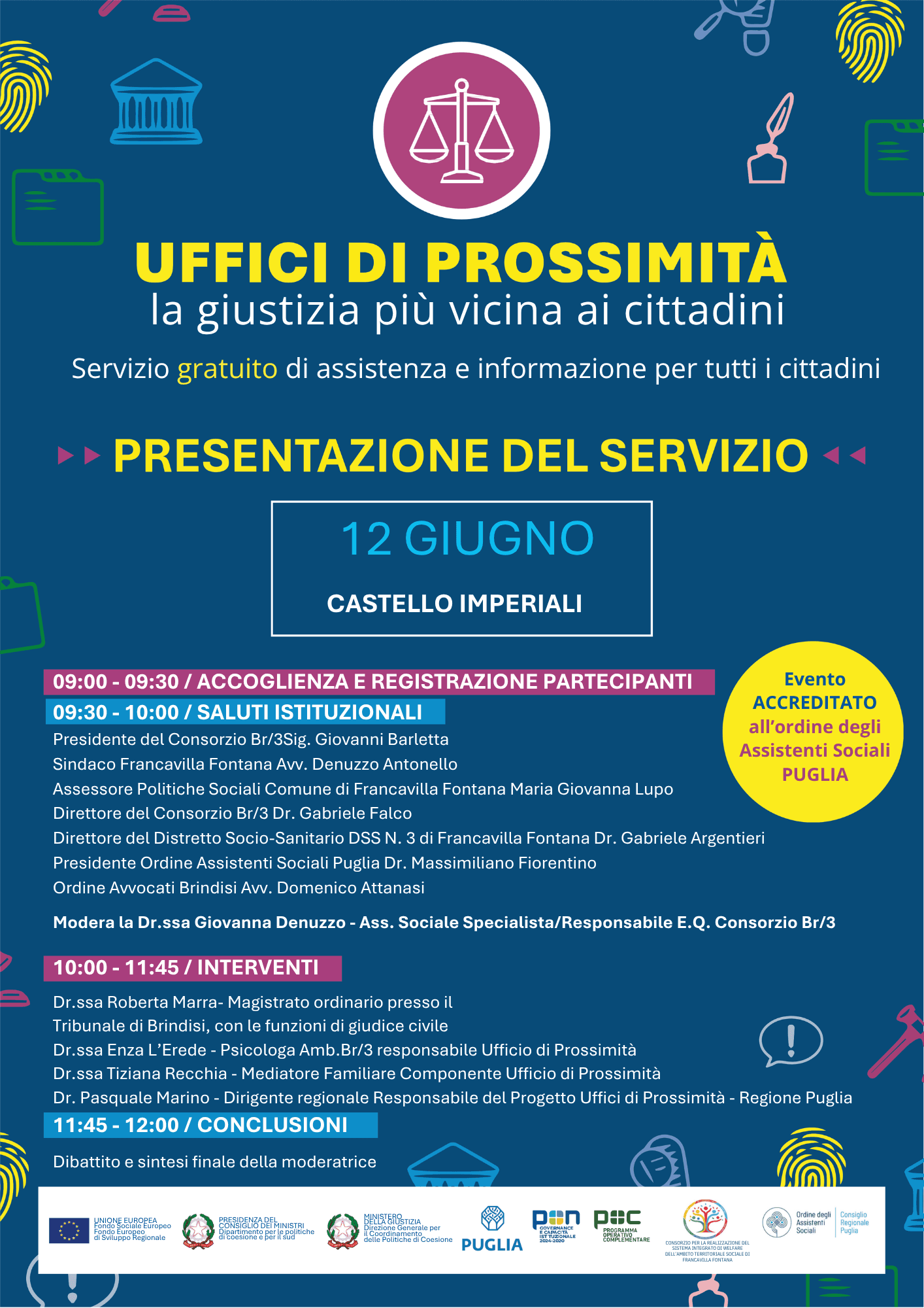 A Francavilla Fontana quarta tappa del ciclo di incontri territoriali sugli Uffici di Prossimità pugliesi