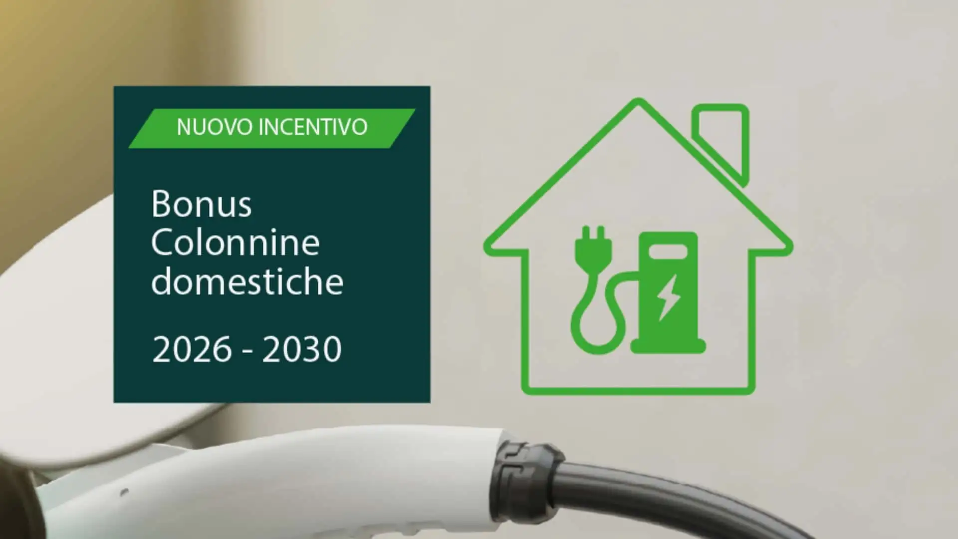Incentivi per colonnine di ricarica 2026: aperte le domande, fino a 1.500 euro per le auto elettriche
