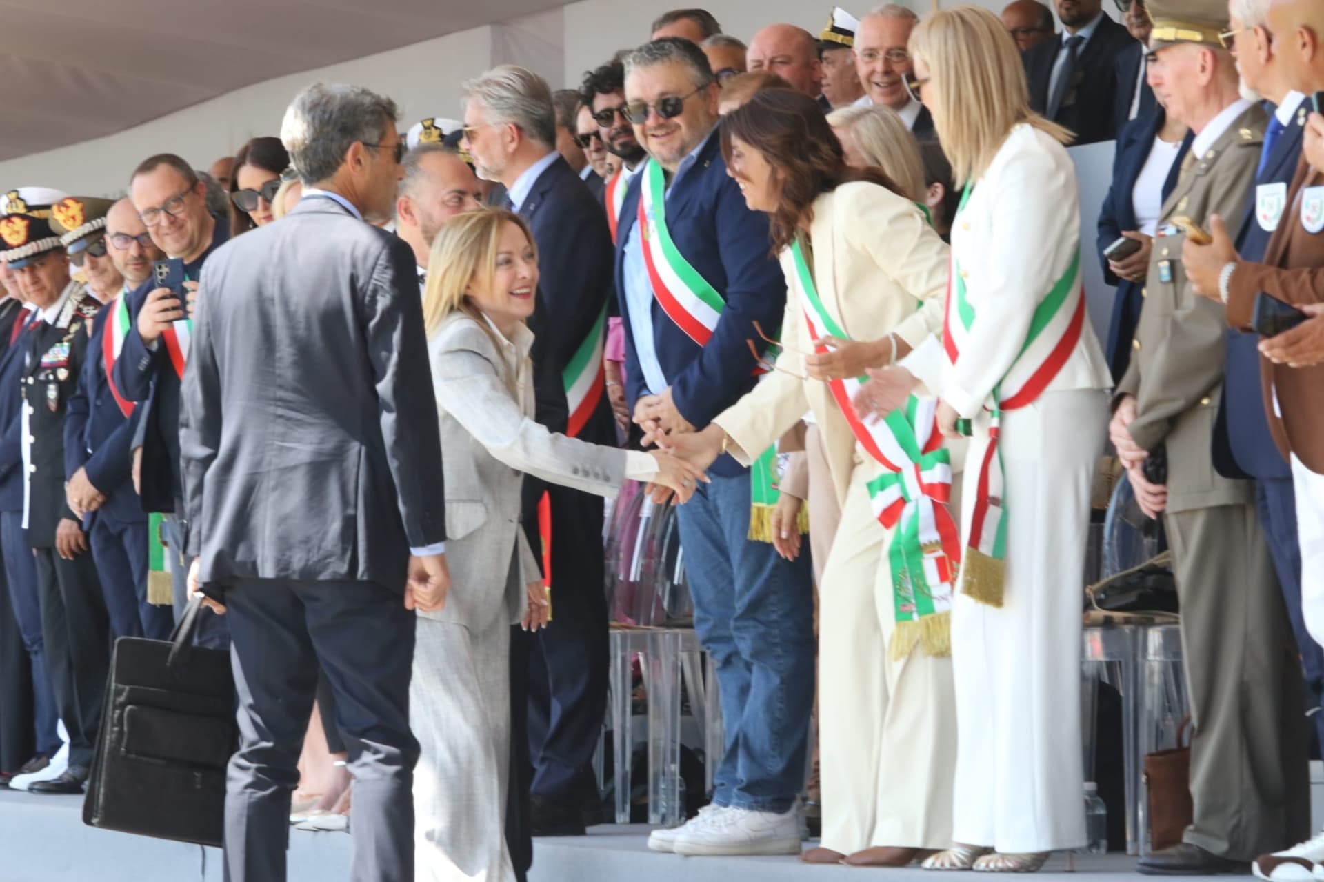 De Gennaro (Gdf): «Profondamente grati per la presenza della premier Meloni»