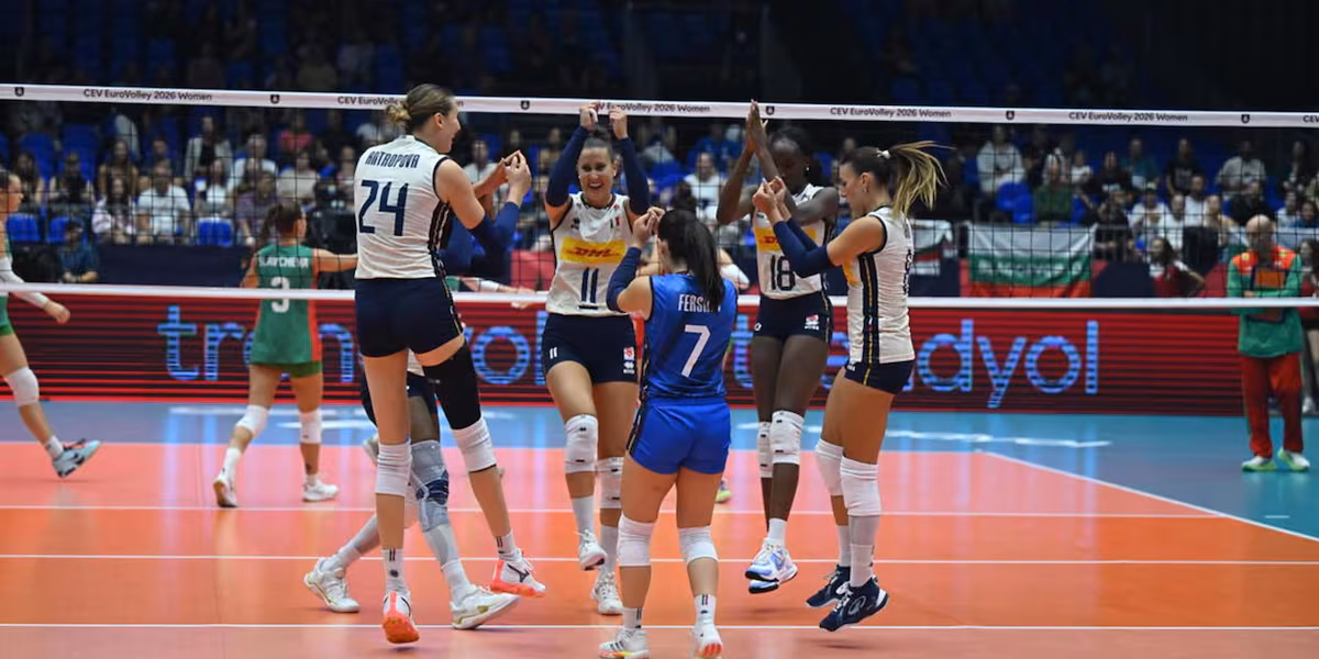 Italia in semifinale agli Europei di volley: rimonta sulla Svezia