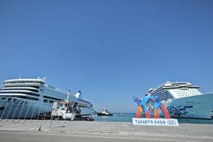 Giochi del Mediterraneo, a Taranto approda anche Romantika: prende forma il Villaggio per gli atleti FOTO