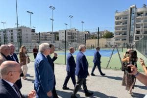 Taranto, Giochi del Mediterraneo 2026: Fitto, Abodi e Foti visitano gli impianti sportivi