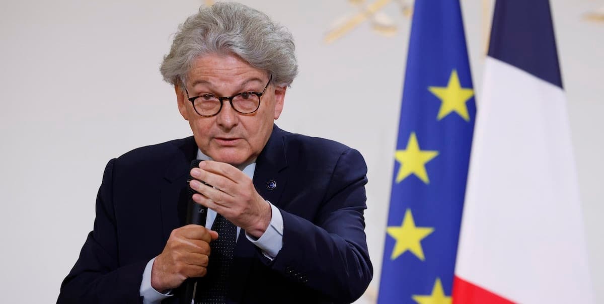 Divieto Usa a Thierry Breton, l’Europa reagisce: “Attacco alla nostra sovranità digitale”