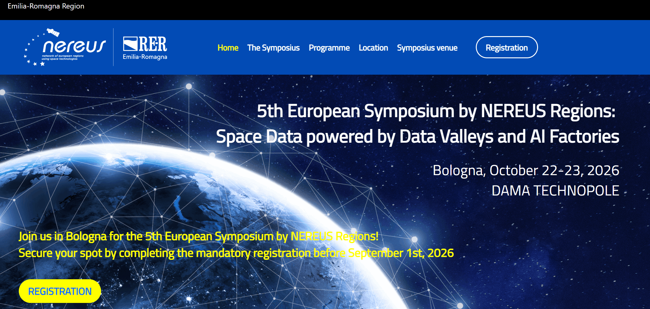 NEREUS European Symposium 2026: aperta la Call for Challenges per raccogliere le sfide dei territori
