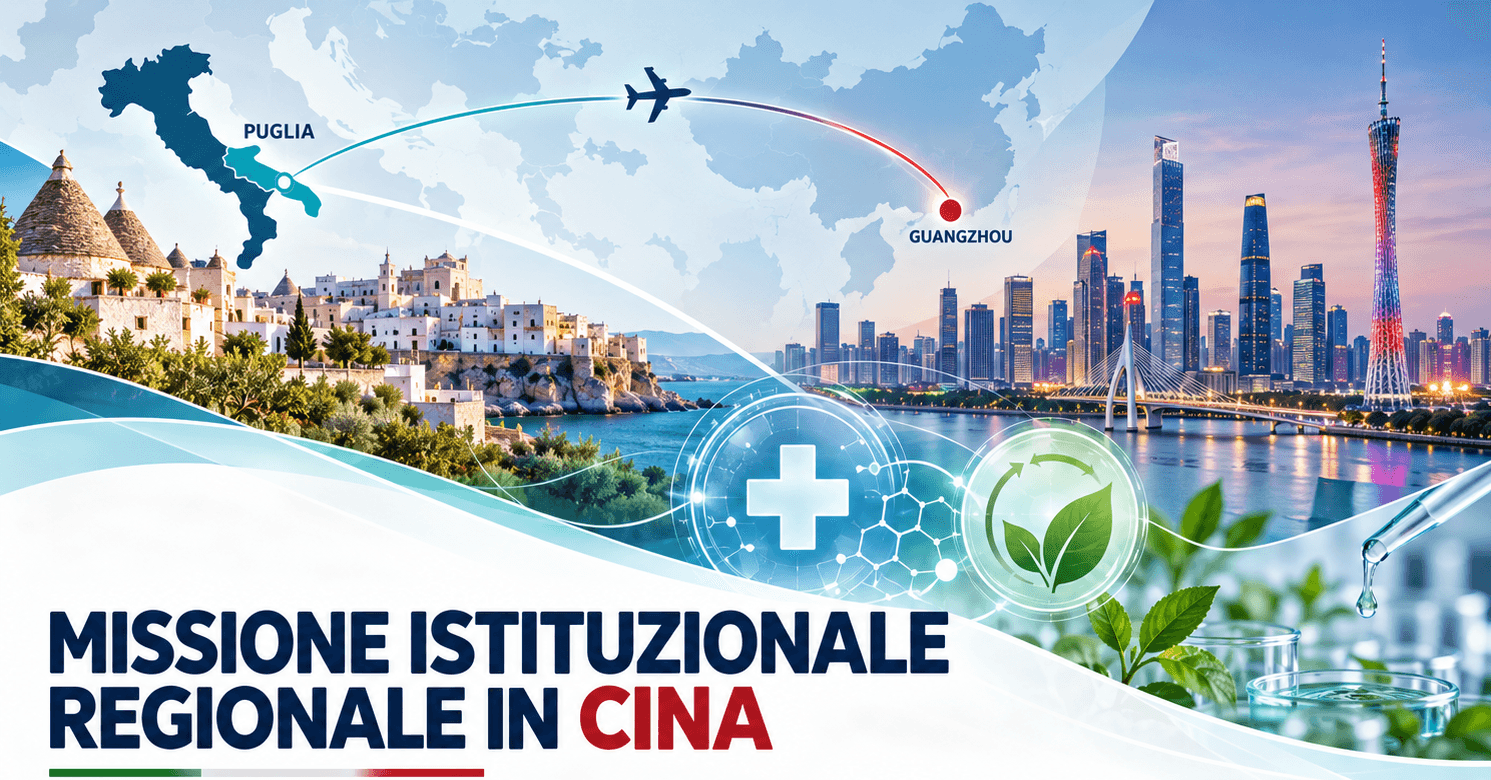 Proroga termini - Avviso Pubblico n. 9/2026 – Missione istituzionale regionale in Cina