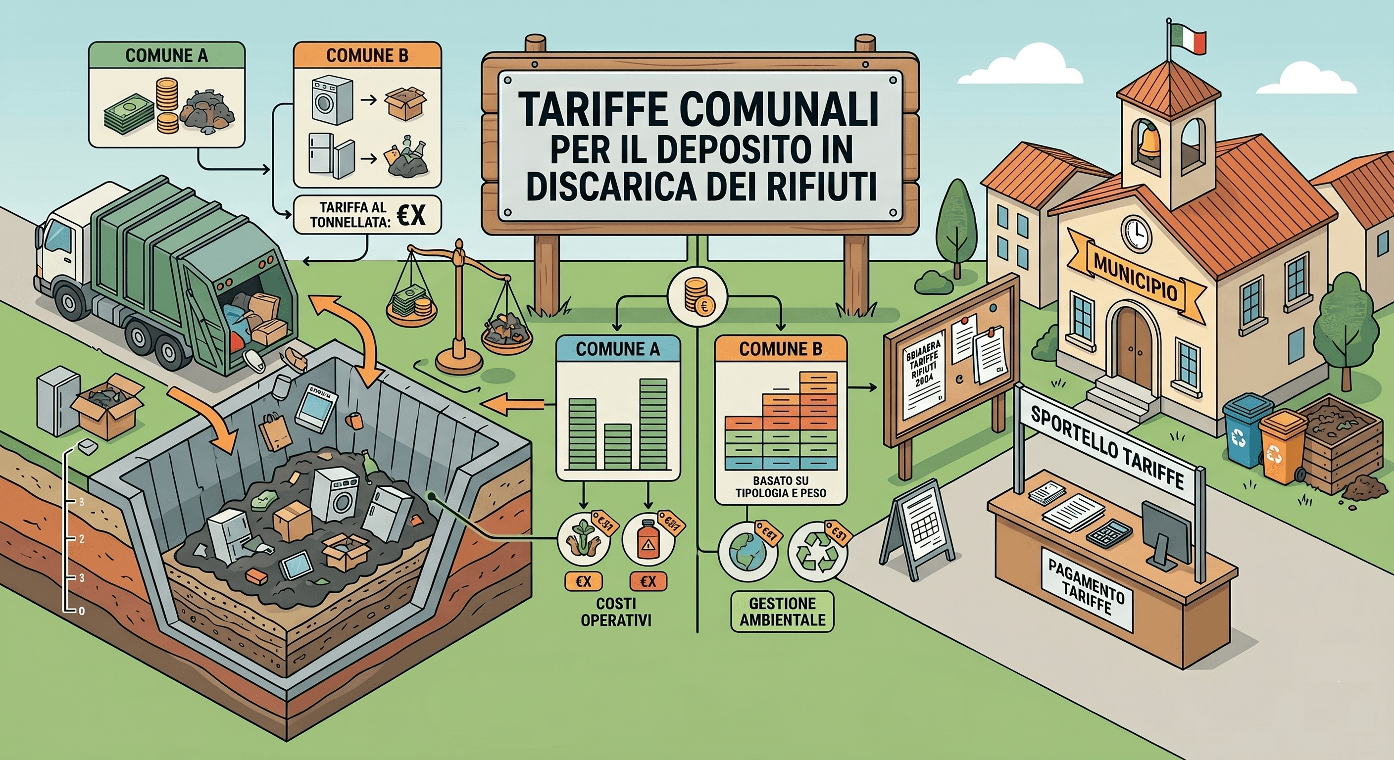 Tributo speciale per il deposito in discarica. Determinazione dell'aliquota 2025