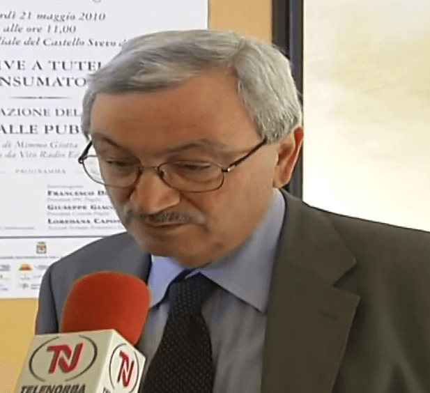 Addio a Mimmo Giotta, per trent’anni volto della politica su Telenorba