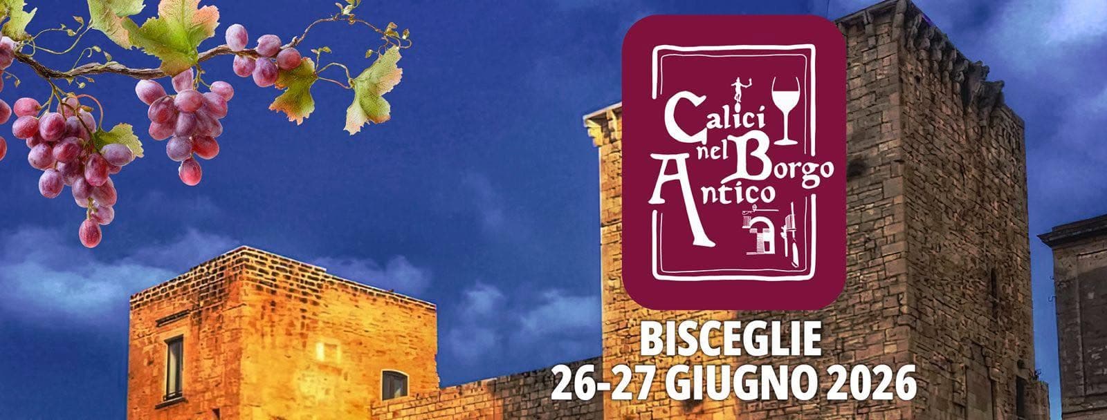 Calici nel Borgo Antico, a Bisceglie torna la Summer Edition