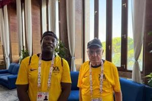 Giochi del Mediterraneo, Francesco Boccardi volontario a 92 anni: «Lo faccio per la città»